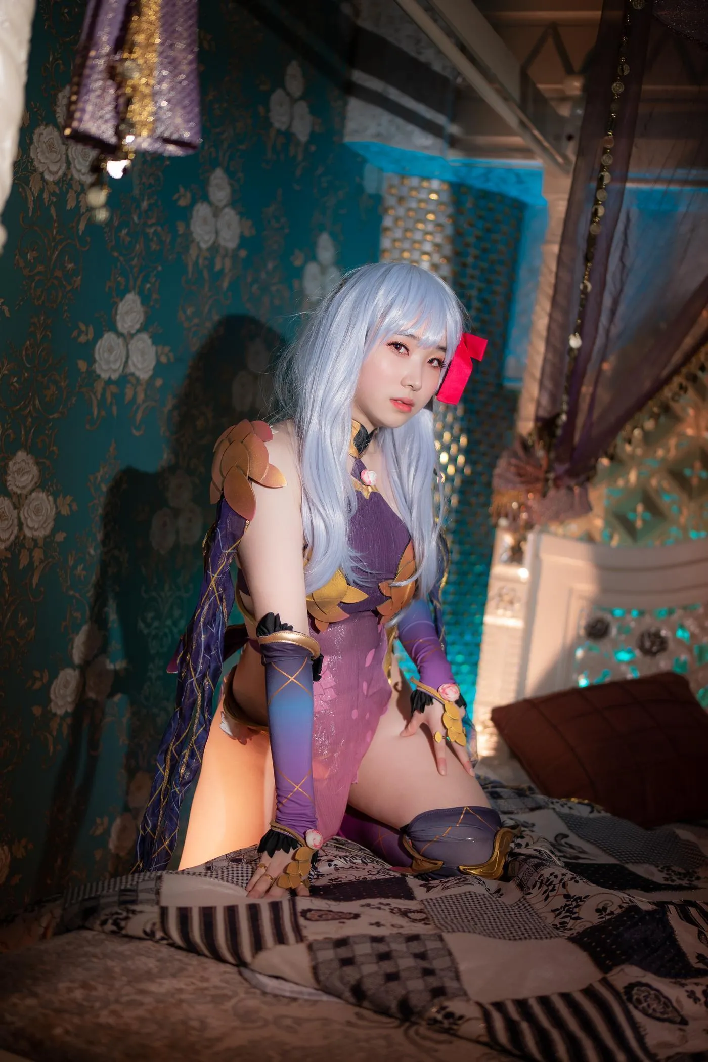 Bambi밤비 – NO.76 [CreamSoda] Cosplay Tamamo  Kama FGO [40P]插图8